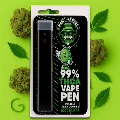 Köp THCA vape Miracle Cookies 99% engångsvape 2ml Sverige