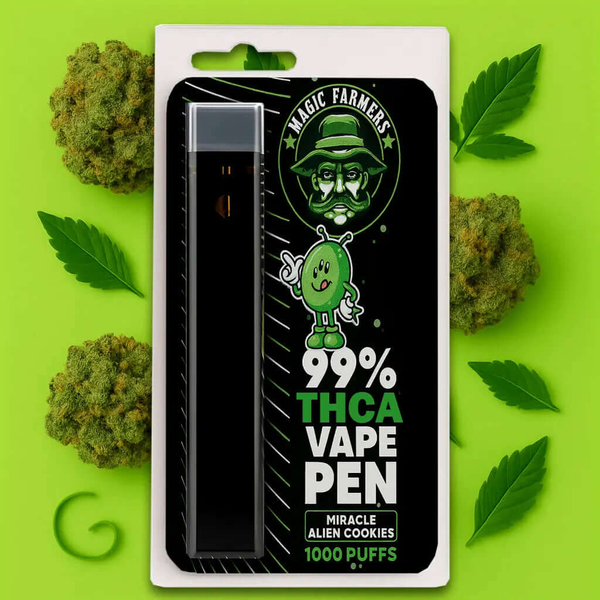 Köp THCA vape Miracle Cookies 99% engångsvape 2ml Sverige