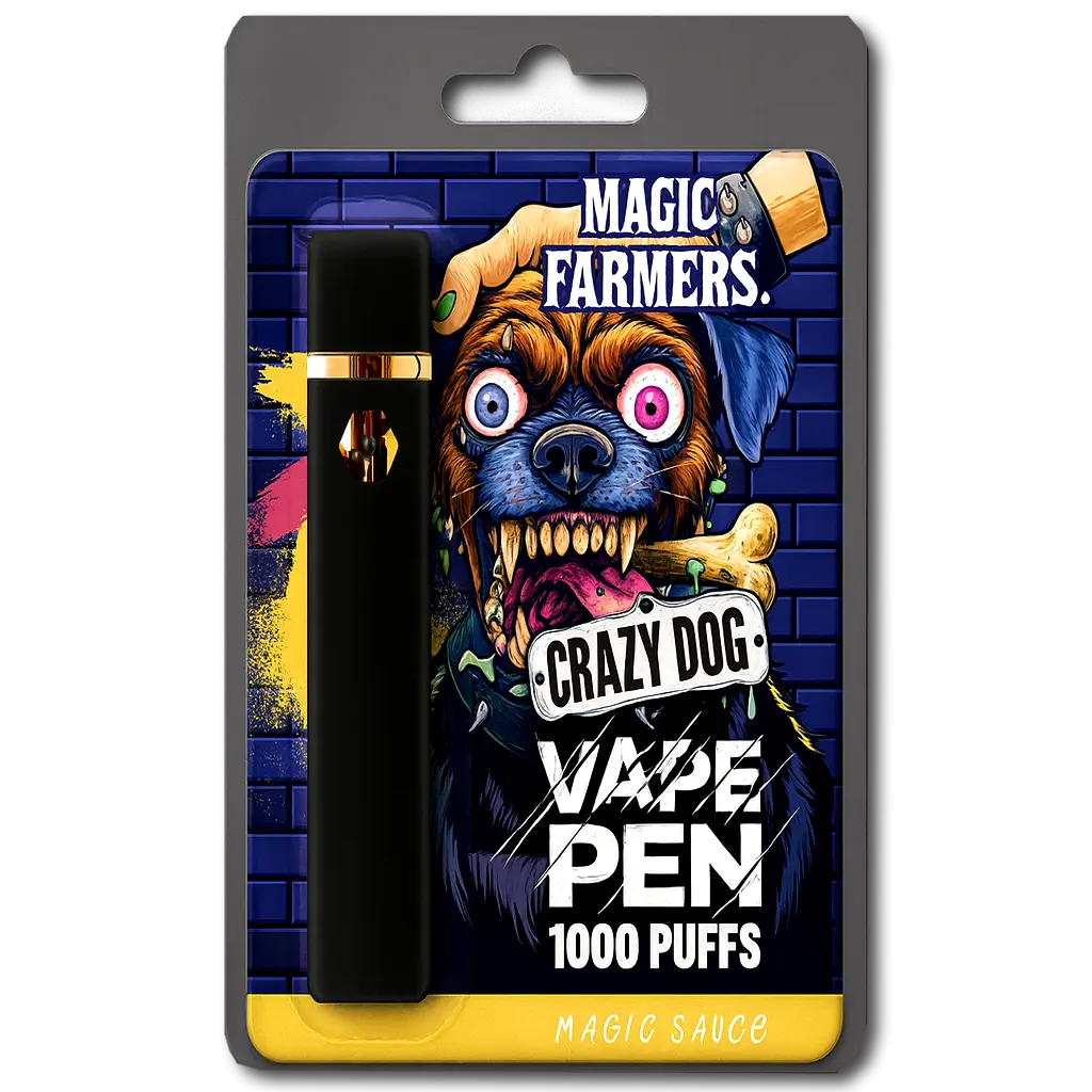crazy dog thca vape engångspenna magic sauce