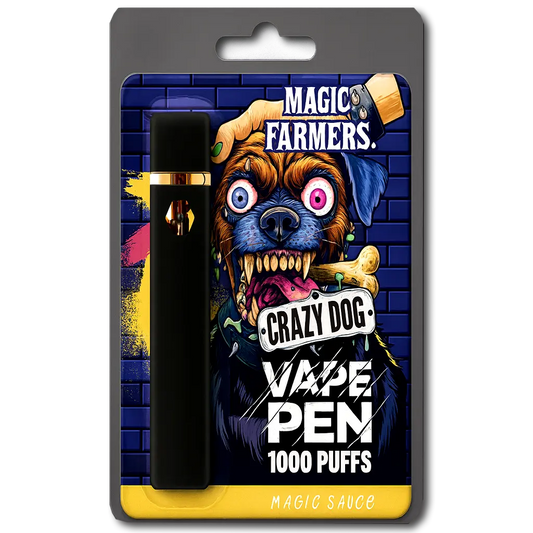 crazy dog thca vape engångspenna magic sauce