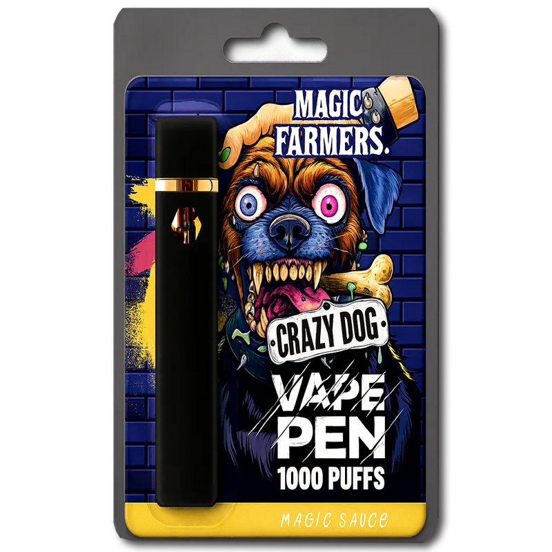 crazy dog thca vape engångspenna magic sauce