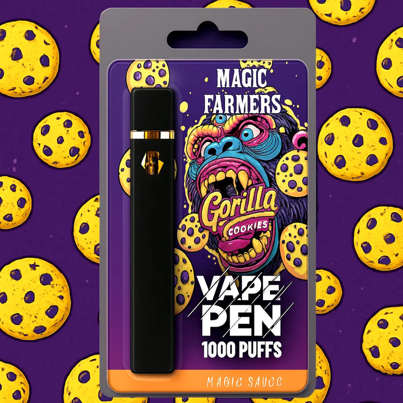 gorilla cookies thca vape engångspenna magic sauce